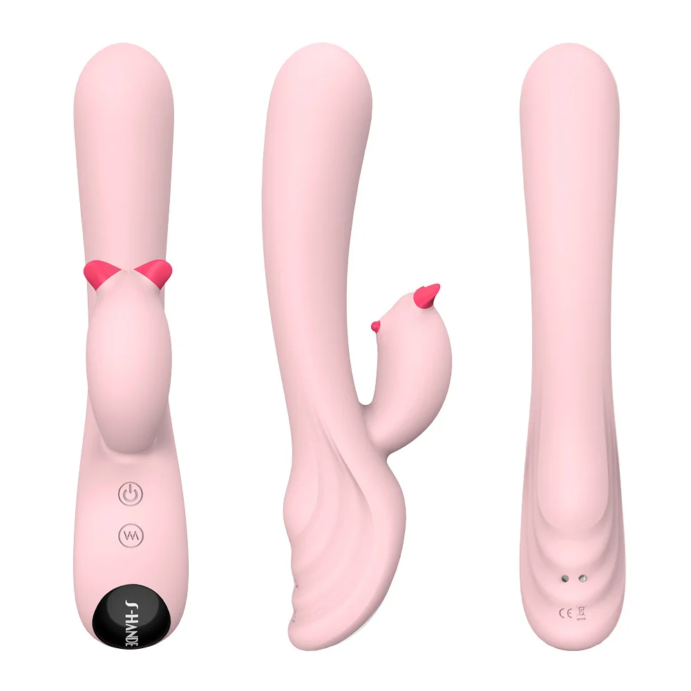 Plume_ Rabbit Vibrator - Rose Toy