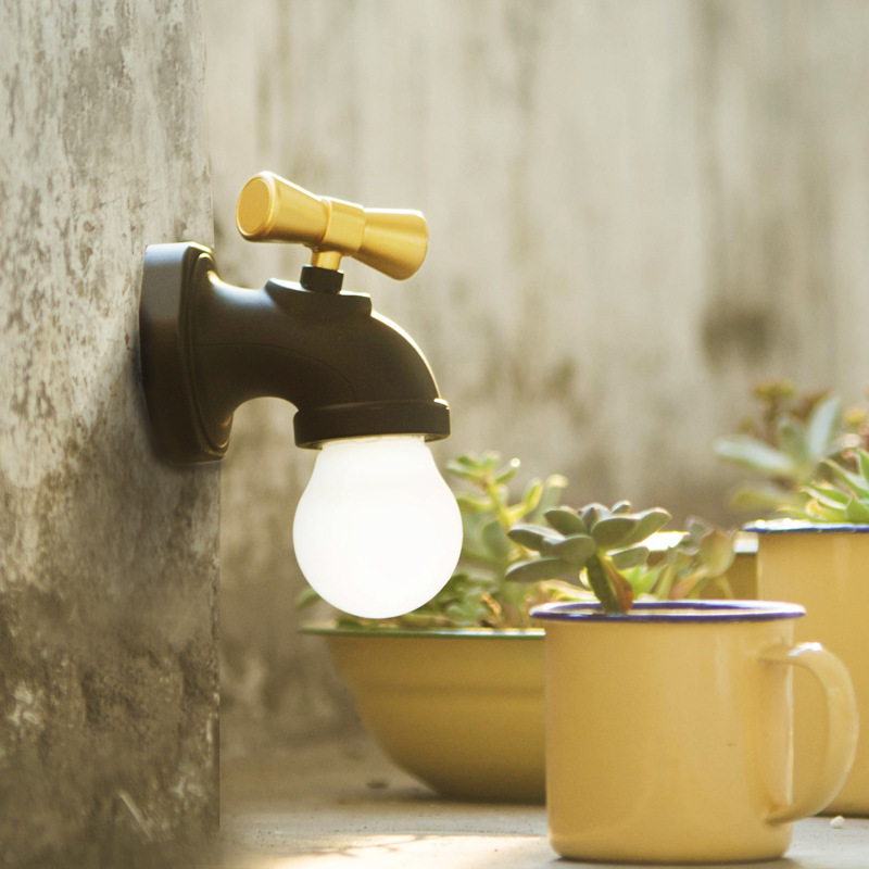 Creative Faucet Night Light - Remind Everyone to Save Water and