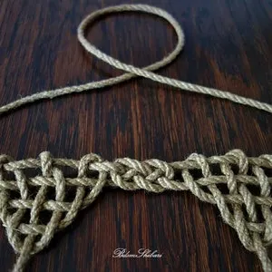 pornhint Pornhint shibari lingerie, rope fetish bra, fetish top for breast bondage, bondage for women personalised by ShibariArt.pl