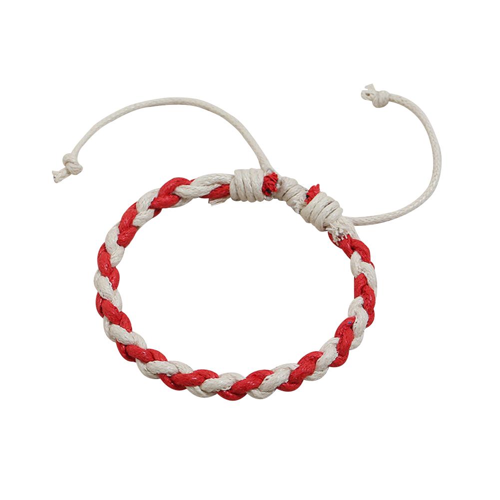 Colorful Weave Bracelet Retro Ethnic Knit Rope Unisex Bangles Jewelry Gift, Red, 501 Original
Colorful Weave Bracelet Retro Ethnic Knit Rope Unisex Bangles Jewelry Gift, Red, 501 Original