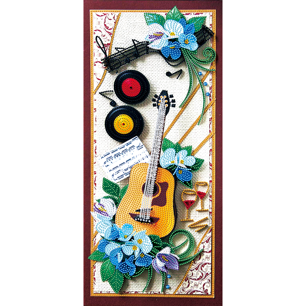 Guitar Quilling Paper - Special Shaped Diamond Painting - 30*60CM (Big Size), 501 Original
Guitar Quilling Paper - Special Shaped Diamond Painting - 30*60CM (Big Size), 501 Original