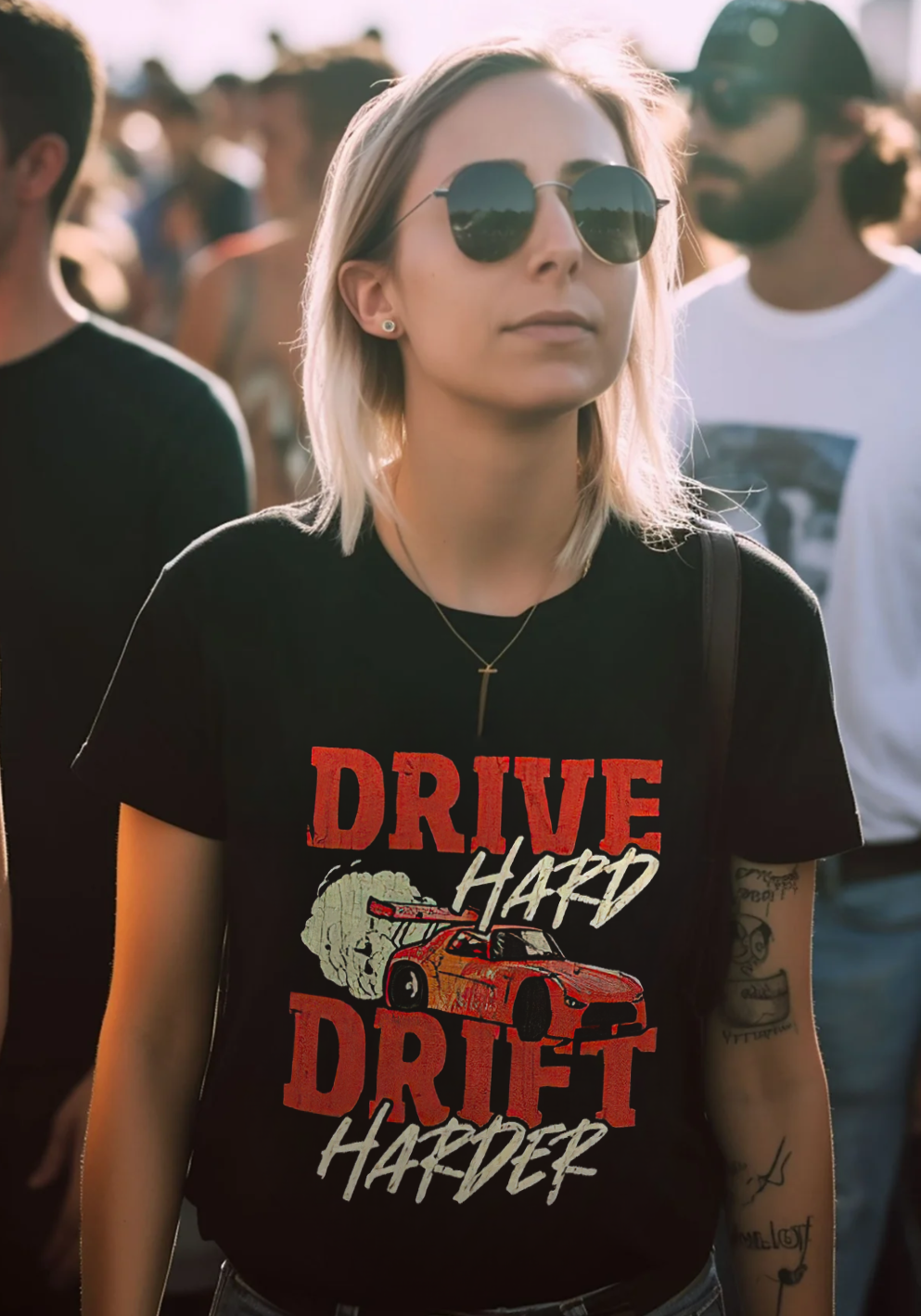 Drive Hard Drift Harder T-shirt - Devcarry