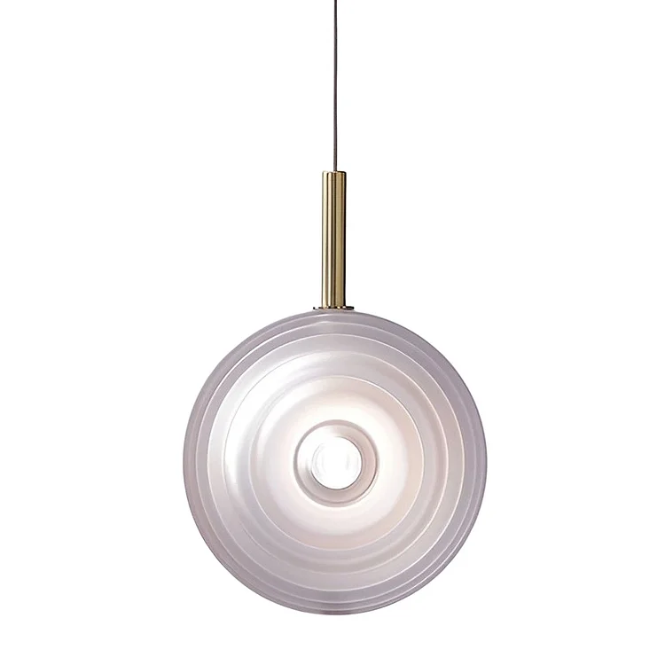 Creative Glass Round Modern Kitchen Island Lighting Pendant Light - Appledas