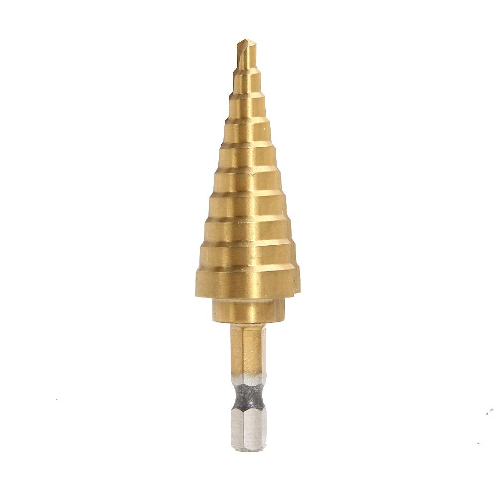 Hex Titanium Step Cone Drill Bit Hole Cutter 4-22MM HSS 4241 For Sheet Meta, 501 Original
Hex Titanium Step Cone Drill Bit Hole Cutter 4-22MM HSS 4241 For Sheet Meta, 501 Original