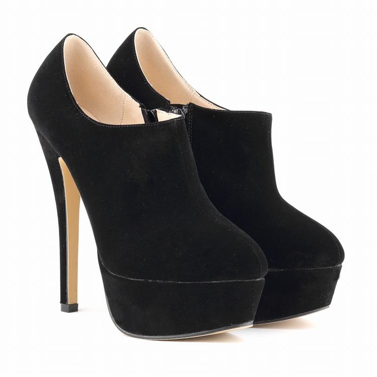 VCSHOES Fall Ultra High Heel Ankle Boots