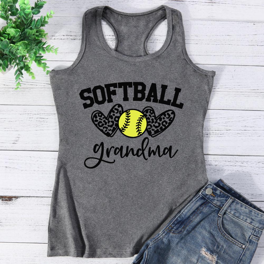 Softball Grandma Vest Top-Guru-buzz