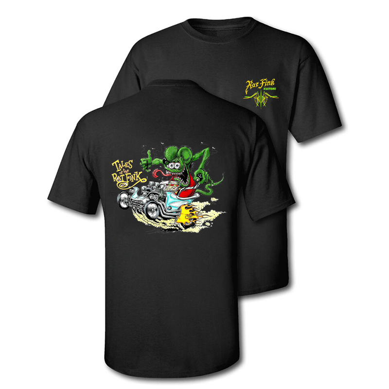 Tales Of The Rat Fink Printed Unisex T-shirt - Devcarry