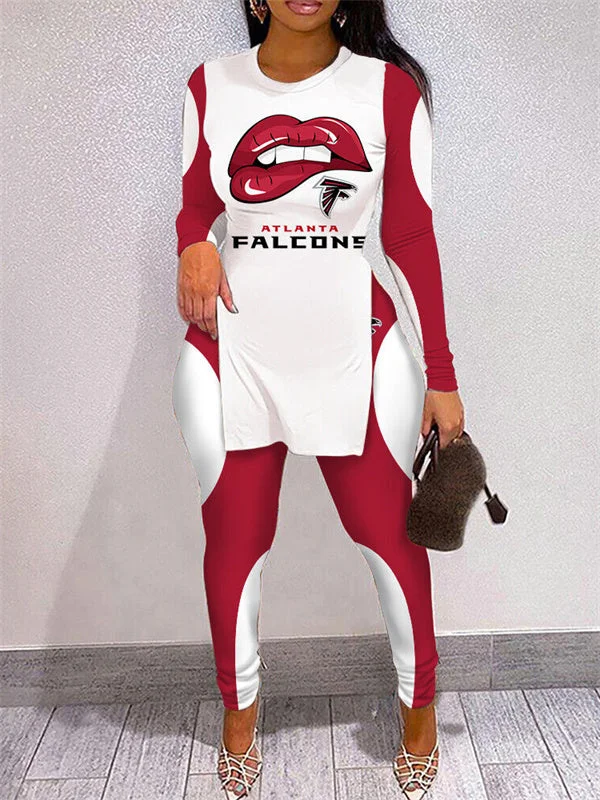Atlanta Falcons
Limited Edition High Slit Shirts And Leggings Two-Piece Suits