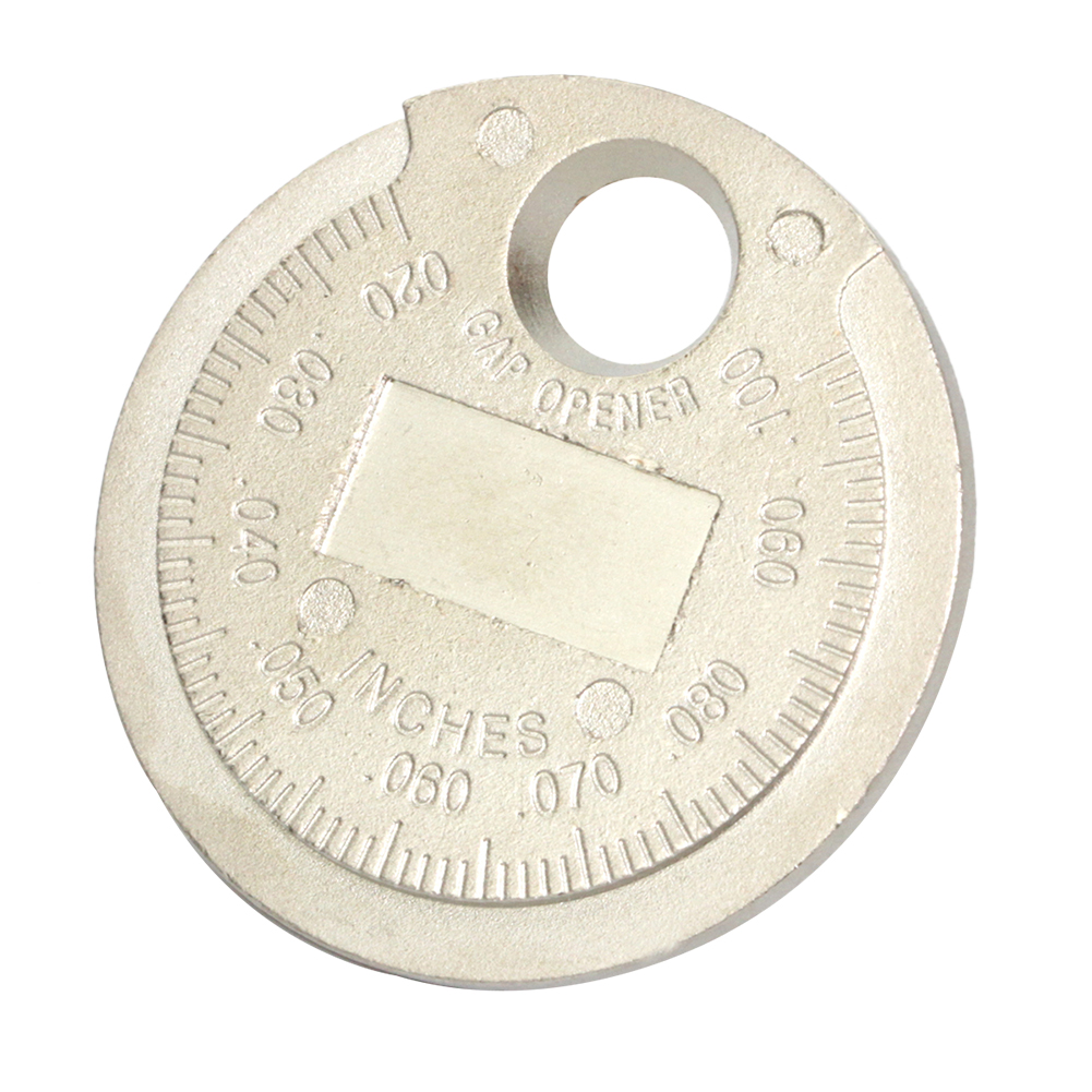 Coin Type 0.02-0.1 inch Spark Plug Gap Gauge Spark Plug Gage Caliber Tool, 501 Original
Coin Type 0.02-0.1 inch Spark Plug Gap Gauge Spark Plug Gage Caliber Tool, 501 Original