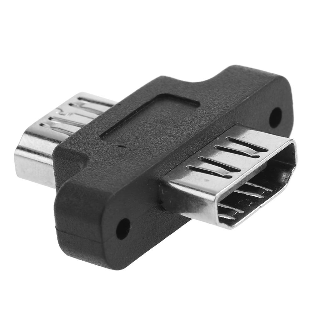 HDMI-compatible Female to Female Adapter Screw Lock Panel Cable Extender Connector, 501 Original
HDMI-compatible Female to Female Adapter Screw Lock Panel Cable Extender Connector, 501 Original