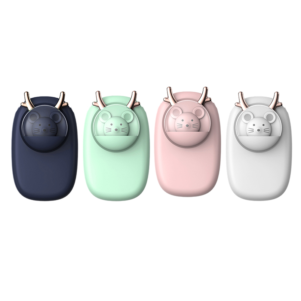 Hanging Neck Fan Cute Cartoon Pet Hand-held Leafless Waist Fan Low Noise, Blue, 501 Original
Hanging Neck Fan Cute Cartoon Pet Hand-held Leafless Waist Fan Low Noise, Blue, 501 Original
