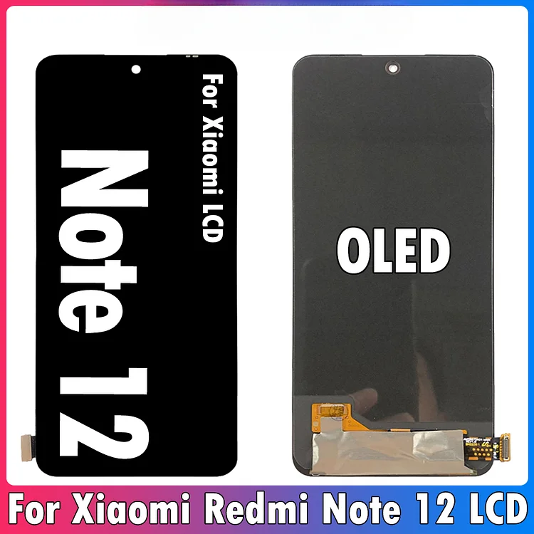 6.67'' OLED For Xiaomi Redmi Note 12 LCD 22111317I 22111317G Display Touch Digitizer Assembly For Redmi Note12 LCD Repair