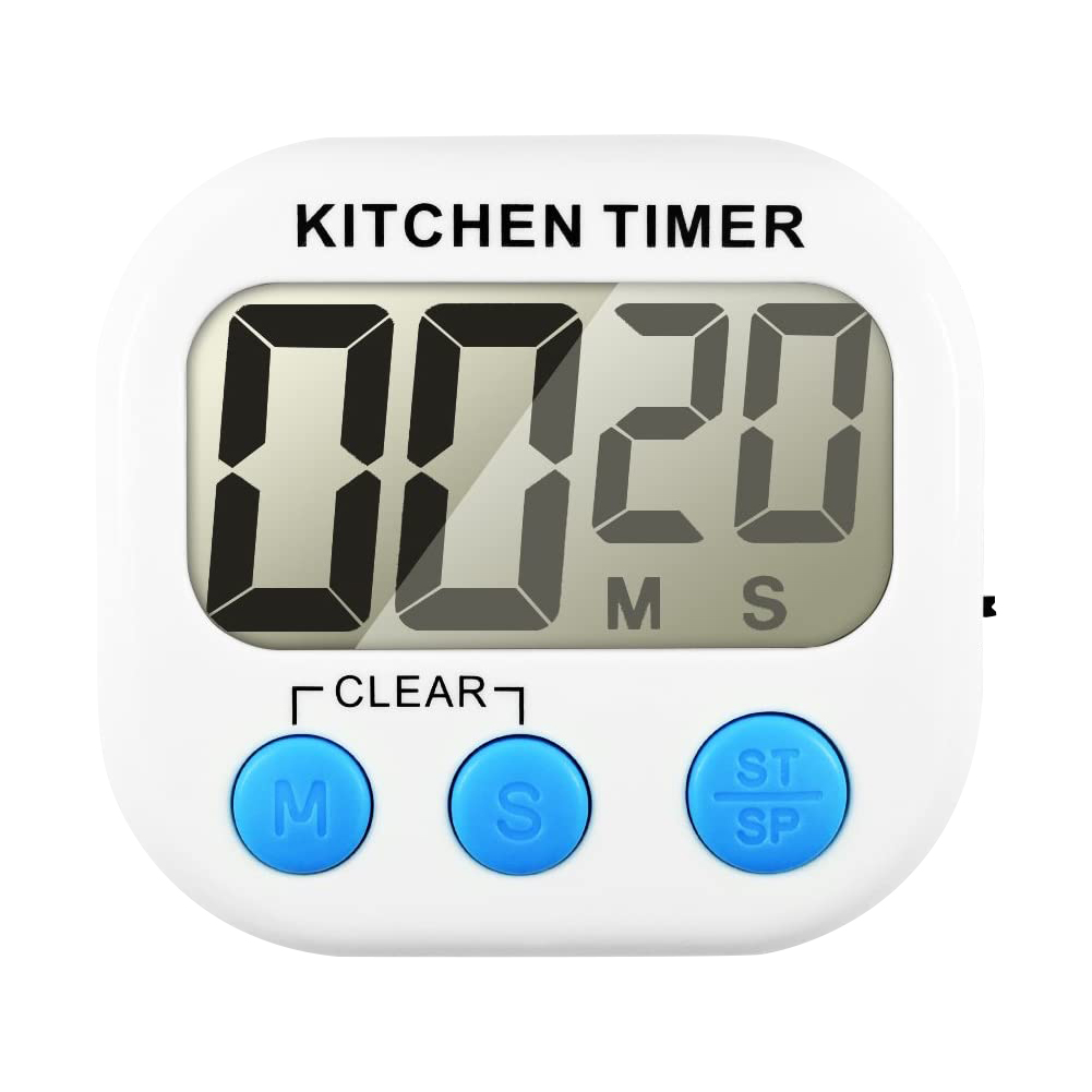 LCD Digital Screen Kitchen Timer Cooking Count Up Countdown Alarm Stopwatch, 501 Original
LCD Digital Screen Kitchen Timer Cooking Count Up Countdown Alarm Stopwatch, 501 Original