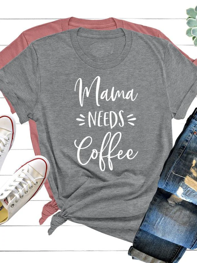 Bestdealfriday Mama Need Coffee Shirts Tops