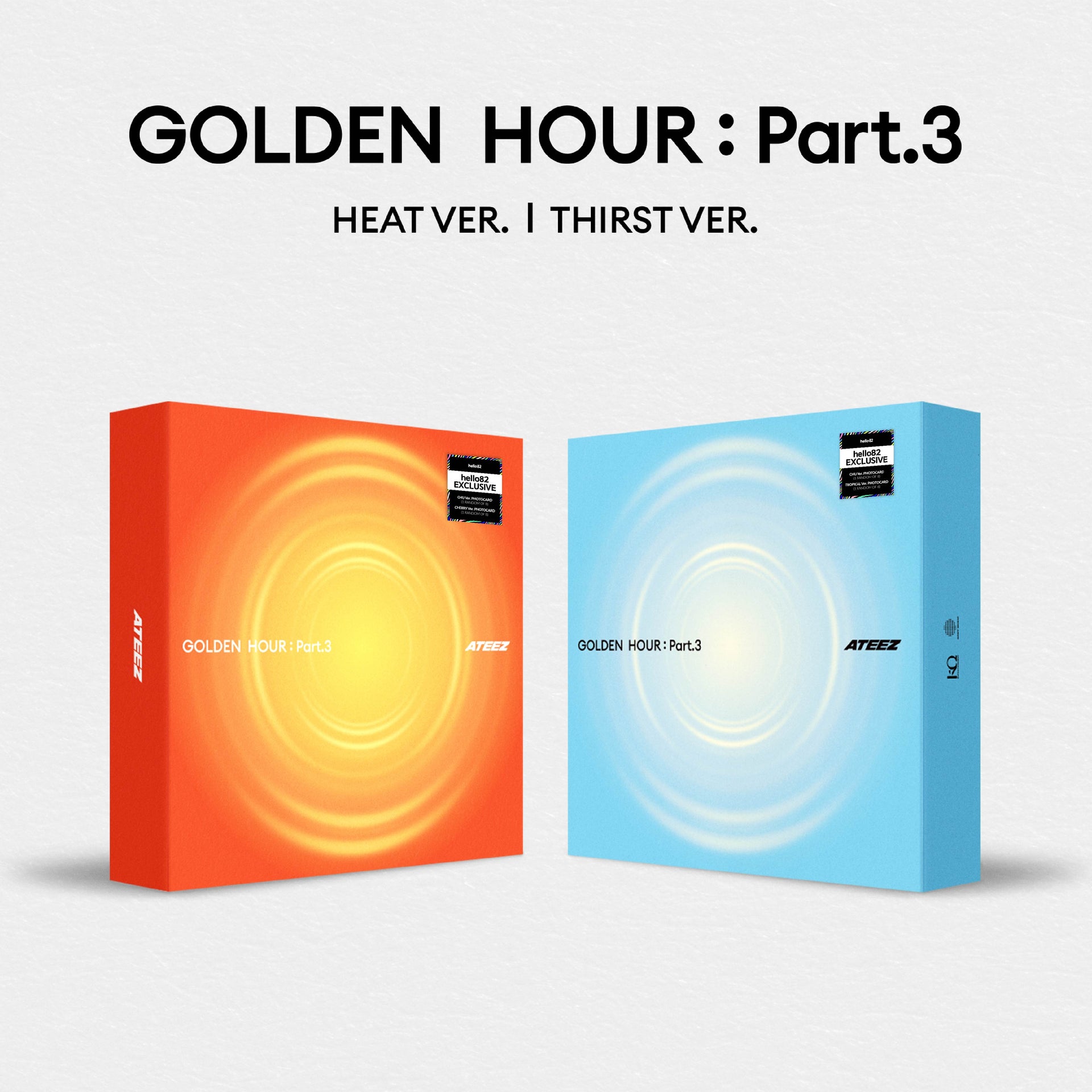ATEEZ 12TH MINI ALBUM - GOLDEN HOUR : Part.3