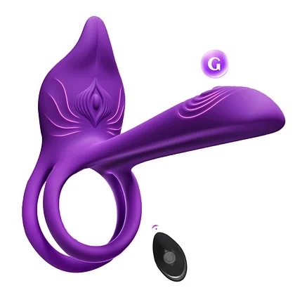 how to make iphone vibrate while ringing Bang! Vibrating Silicone Rechargeable C-Ring - Remote Control main image 1
