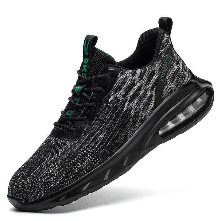 2024 Herren Leichte Arbeitsschuhe S3 Sport Sneaker Stahlkappe Sicherheitsschuhe