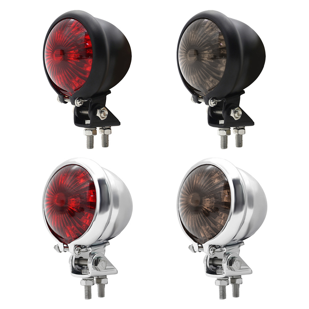 12V Cruiser Motorcycle LED Tail Brake Light Metal Shell Taillight Stop Lamp, Type4, 501 Original
12V Cruiser Motorcycle LED Tail Brake Light Metal Shell Taillight Stop Lamp, Type4, 501 Original