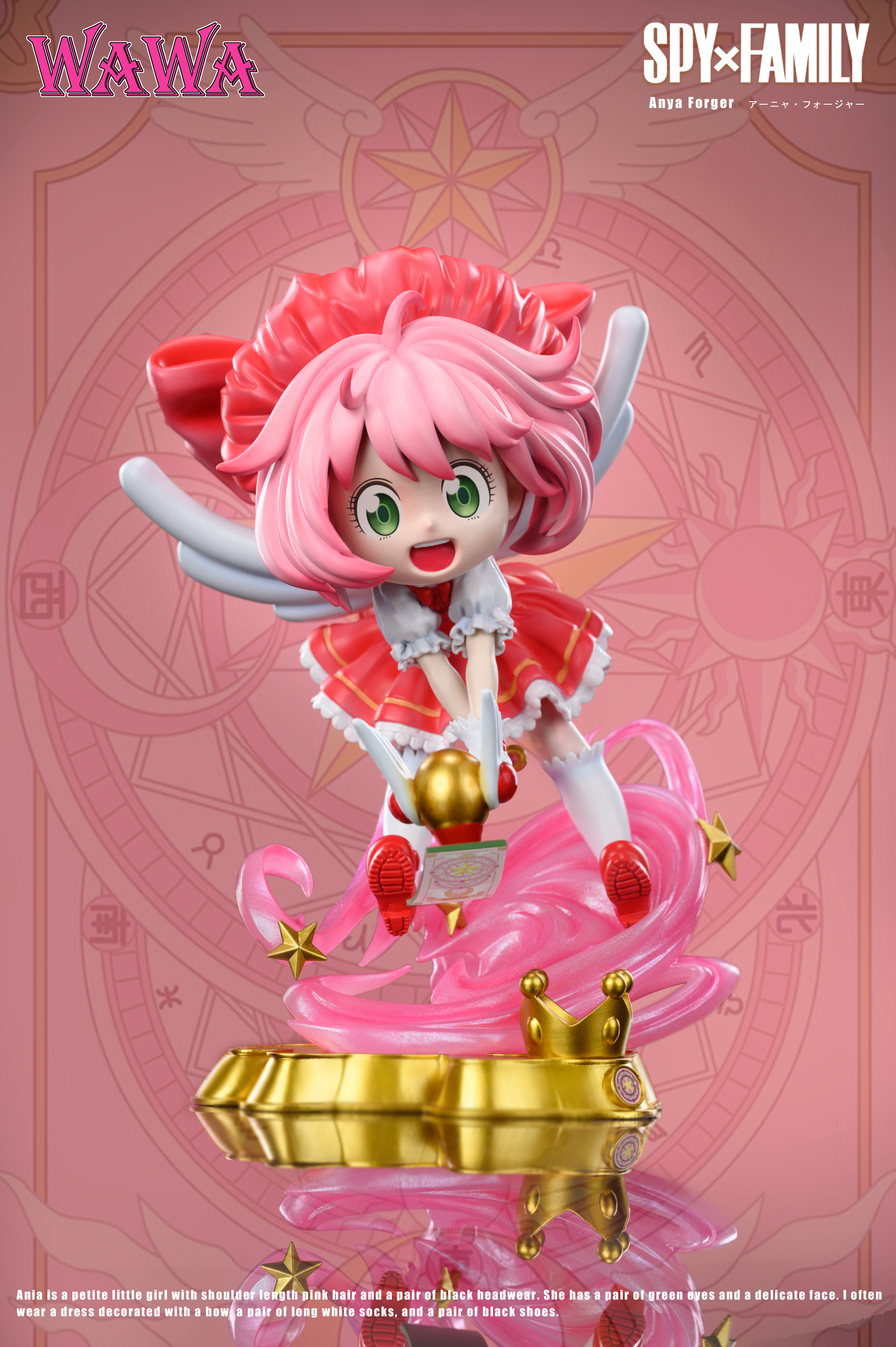 PRE-ORDER WAWA Studio - Spy X Family- Anya Cosplay Sakura Statue(GK)