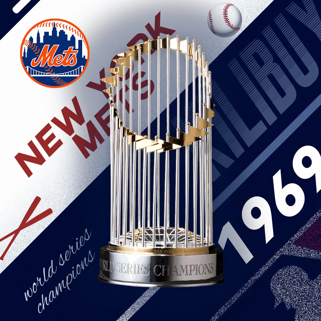 【MLB】1969 NEW YORK METS MLB WORLD SERIES WINNER