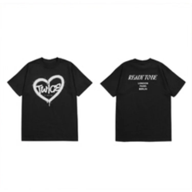 TWICE 5th World Tour READY TO BE London Heart T-shirt