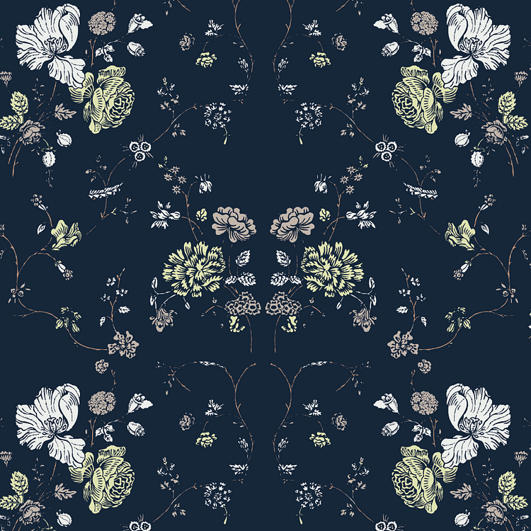 Floral Lace Wallpaper