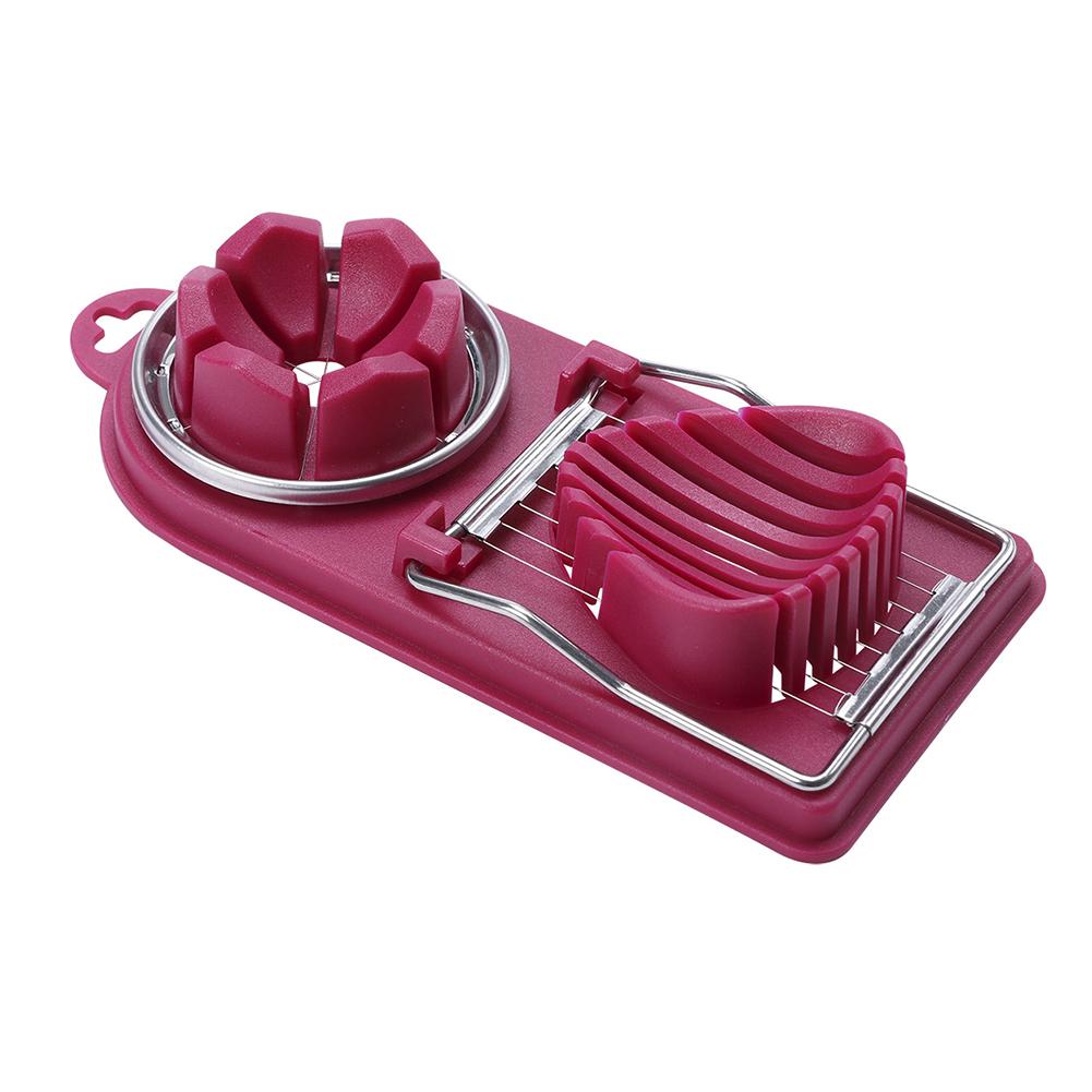 Stainless Steel Cut Egg Slicer Egg Cutter Flower Mold Kitchen Tool (Red, 501 Original
Stainless Steel Cut Egg Slicer Egg Cutter Flower Mold Kitchen Tool (Red, 501 Original