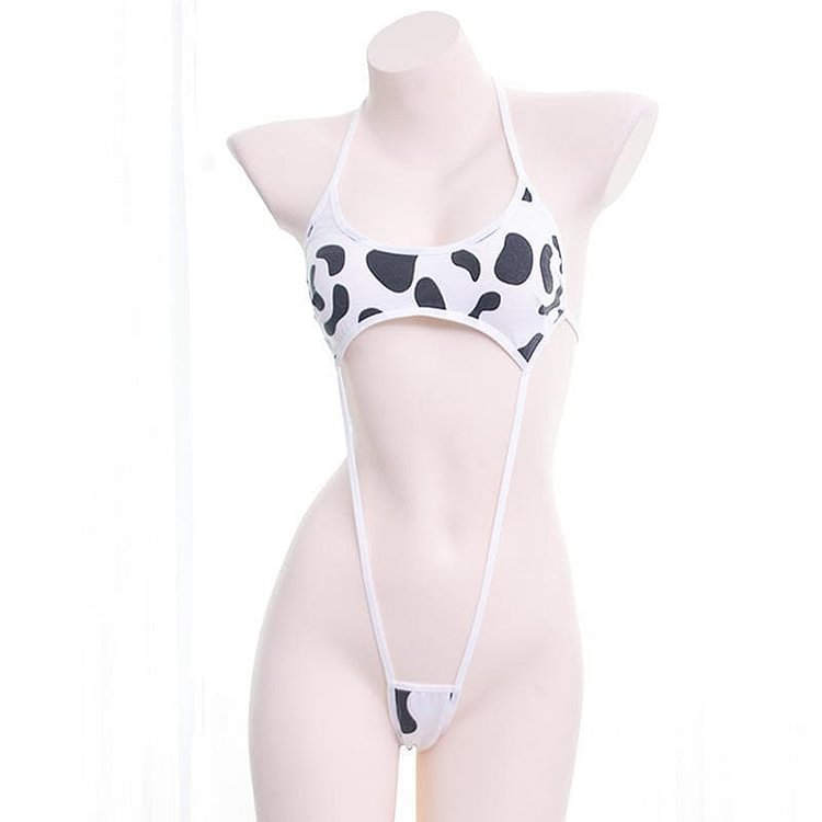 Mini Cute Cow Triangle Lingerie SP14506