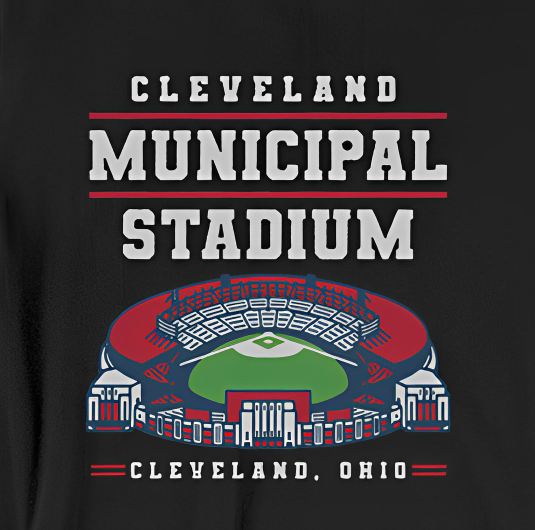 Municipal Stadium - Brown/Orange - Unisex Crew T-Shirt