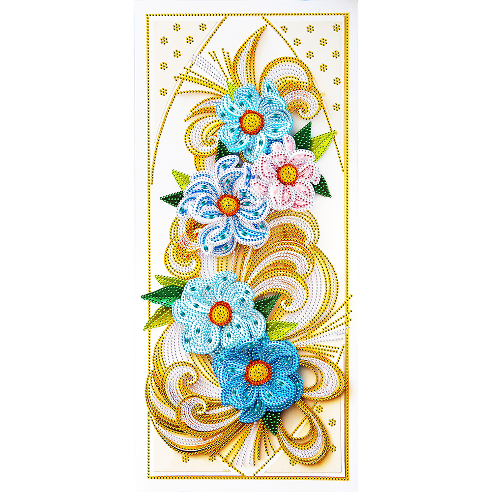 Flower Quiling Paper - Special Shaped Diamond Painting - 30*60CM (Big Size), 501 Original
Flower Quiling Paper - Special Shaped Diamond Painting - 30*60CM (Big Size), 501 Original