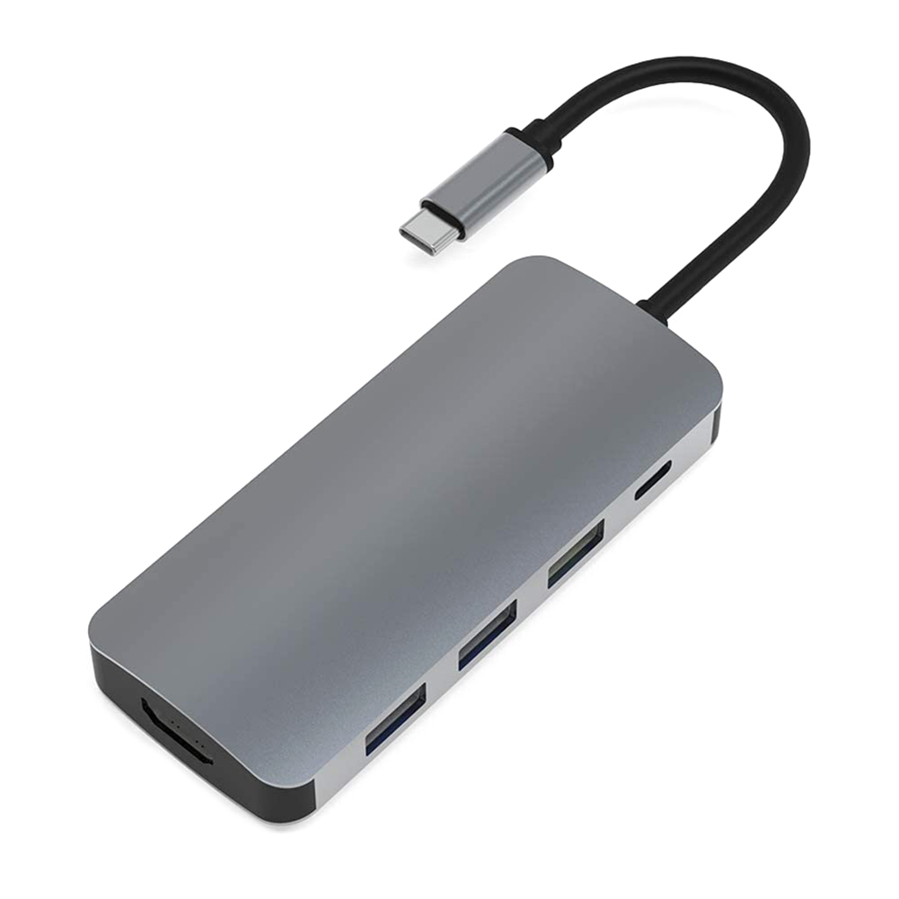 7 in 1 USB 3.1 Type C HUB Converter 4K HDMI-compatible 3x USB 3.0 SD TF 87W PD Adapter, 501 Original
7 in 1 USB 3.1 Type C HUB Converter 4K HDMI-compatible 3x USB 3.0 SD TF 87W PD Adapter, 501 Original