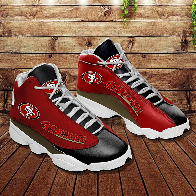 San Francisco 49ers Printed Unisex Basketball Shoes