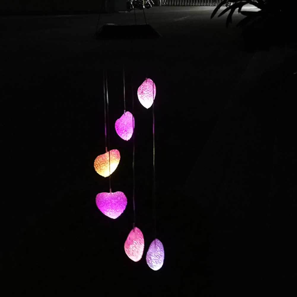 Solar LED Color Changing Wind Chime Lamps Love Heart Pendant Garden Light, 501 Original
Solar LED Color Changing Wind Chime Lamps Love Heart Pendant Garden Light, 501 Original