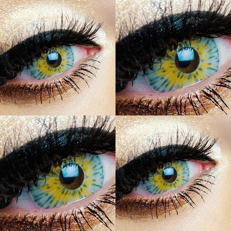 New York Gogh Gray (Normal Pupil) Colored Contact Lenses