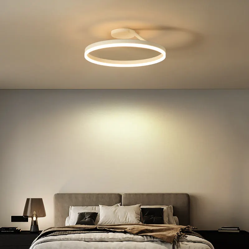Arisha Modern Circle Flush Mount Ceiling Light Bedroom