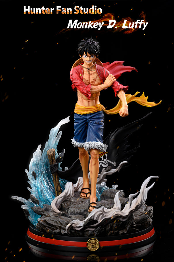 1 4 & 1 6 Scale Ryuo Monkey D. Luffy - One Piece Resin Statue - Hunter 