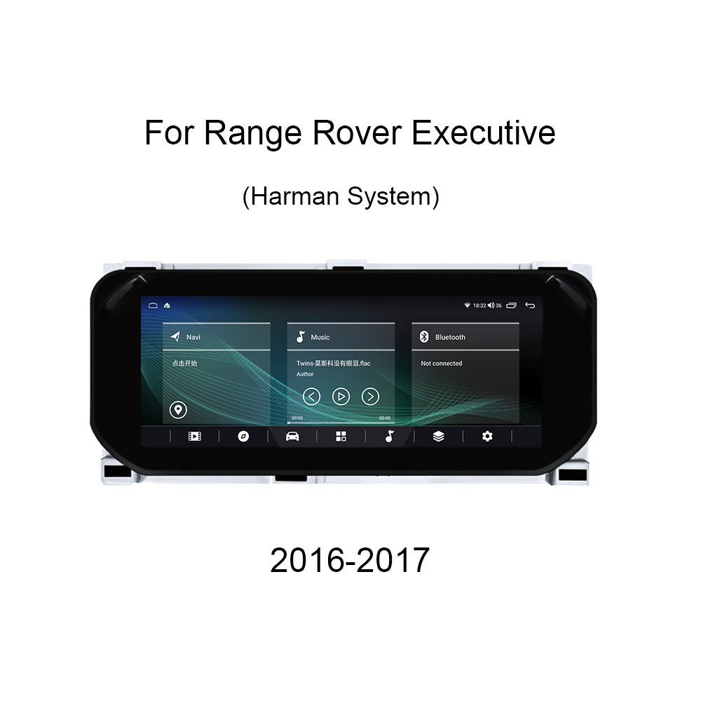 10,25 Zoll Android Auto GPS Bildschirm Upgrade Multimedia Player für Land Rover Range Rover Vogue mit Harman System L405