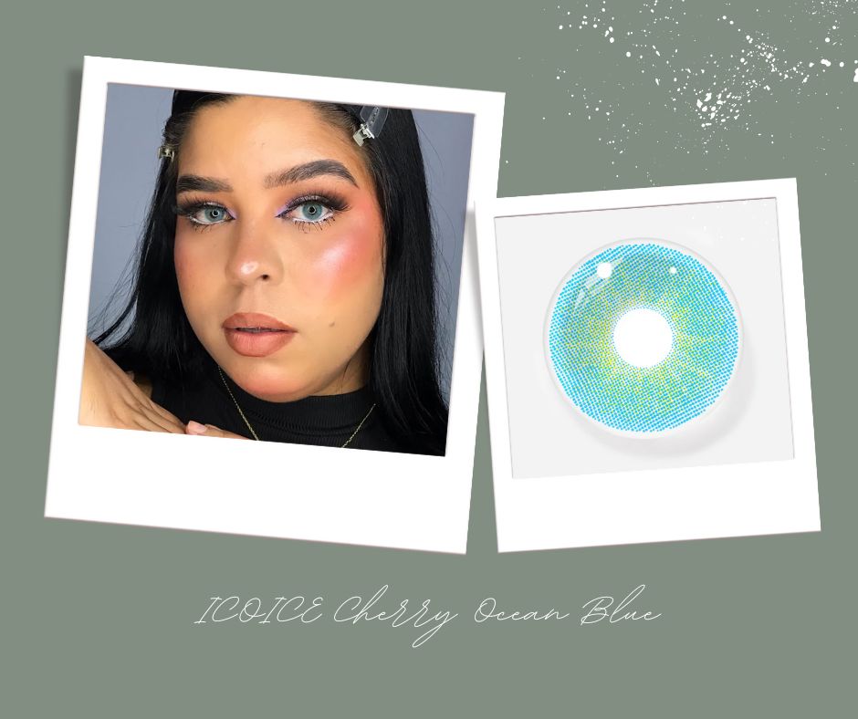 ICOICE Cherry Ocean Blue Lenses