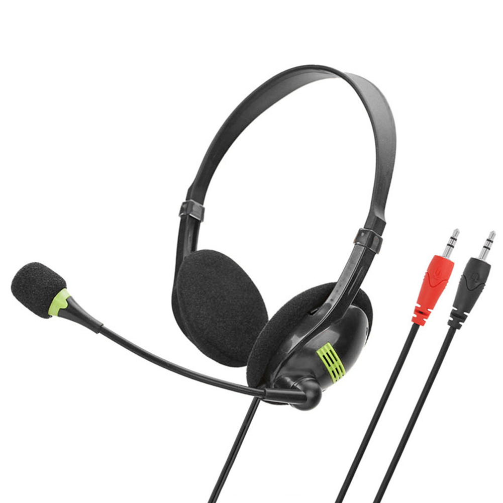 Stereo Headset On-Ear Wired Headphones w/ Noise Canceling Mic for Phone PC, 501 Original
Stereo Headset On-Ear Wired Headphones w/ Noise Canceling Mic for Phone PC, 501 Original