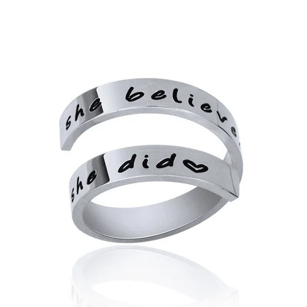 She Believe She Did Ring
