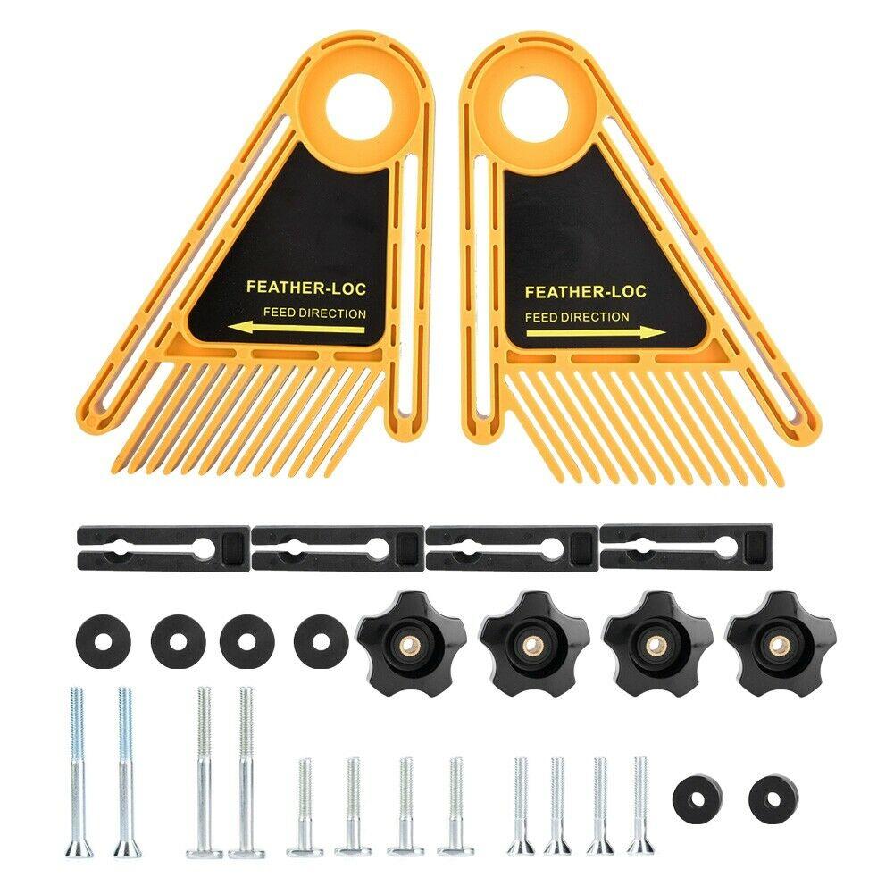 Double Featherboard for Trimmer Router Table Saw Fence Woodworking Tool Set, 501 Original
Double Featherboard for Trimmer Router Table Saw Fence Woodworking Tool Set, 501 Original