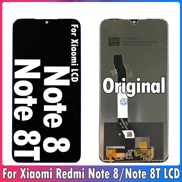 6.3" Original For Xiaomi Redmi Note 8 LCD Display Touch Screen Digitizer Replacement Parts For Redmi Note 8T LCD M1908C3XG