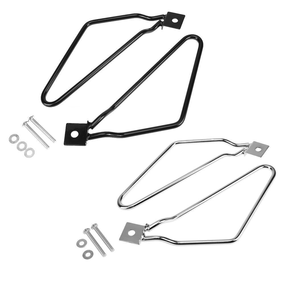 Motorcycle Saddlebag Support Brackets Set for Harley Cruise Dyna 883, Black, 501 Original
Motorcycle Saddlebag Support Brackets Set for Harley Cruise Dyna 883, Black, 501 Original