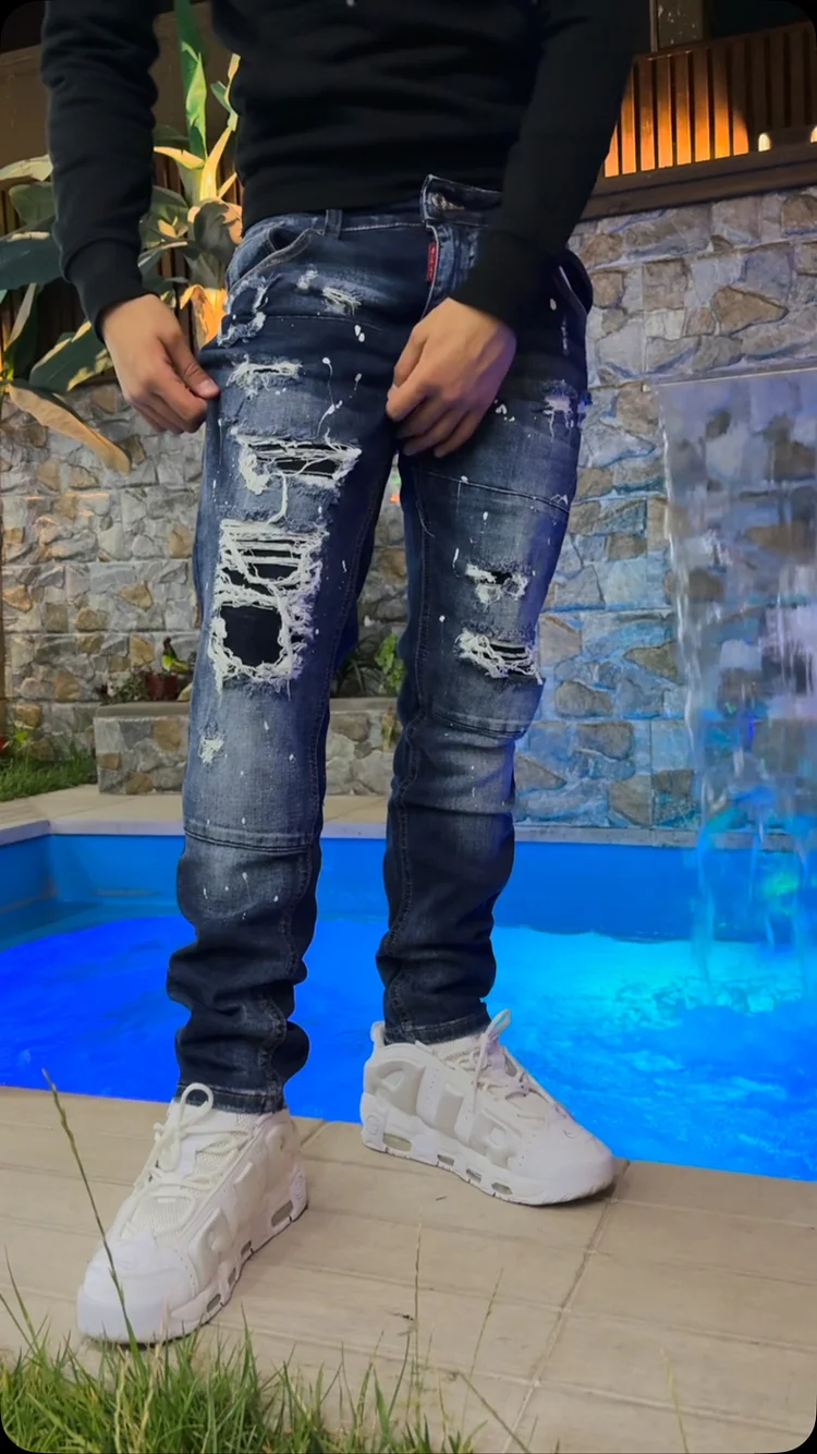 Ripped Design Men's Jeans