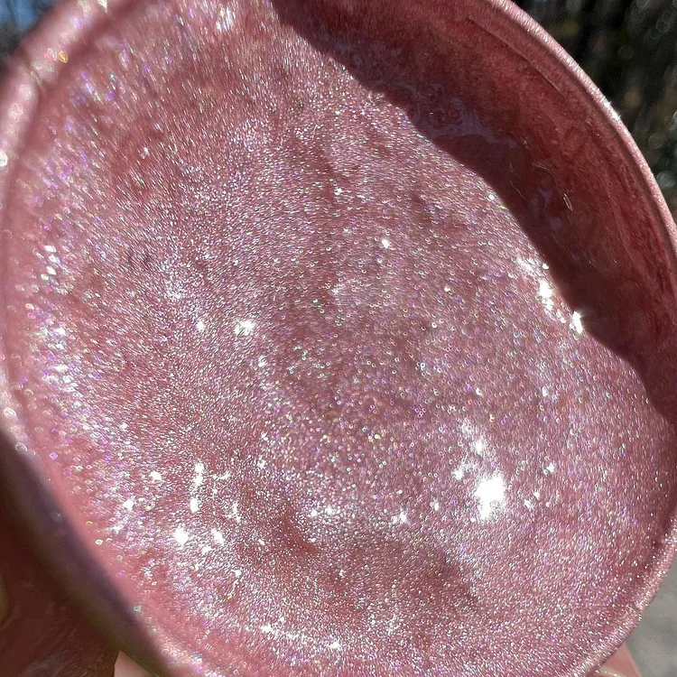 WowPlease Multi-Use Glitter Eyeshadow Waterproof Jelly - Rose Gold