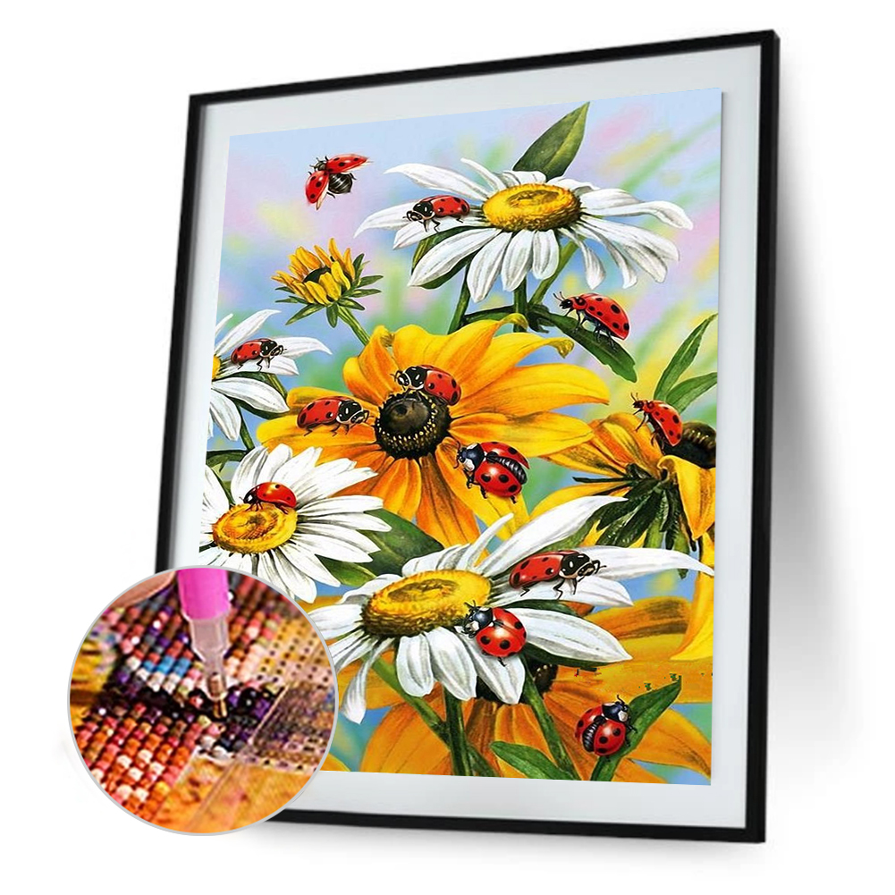 (Multi-Size) Daisy Ladybug - Round/Square Drill Diamond Painting, Round diamond 30*40cm, 501 Original
(Multi-Size) Daisy Ladybug - Round/Square Drill Diamond Painting, Round diamond 30*40cm, 501 Original