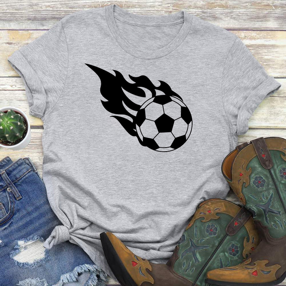 soccer flame T-shirt Tee-03299-Guru-buzz