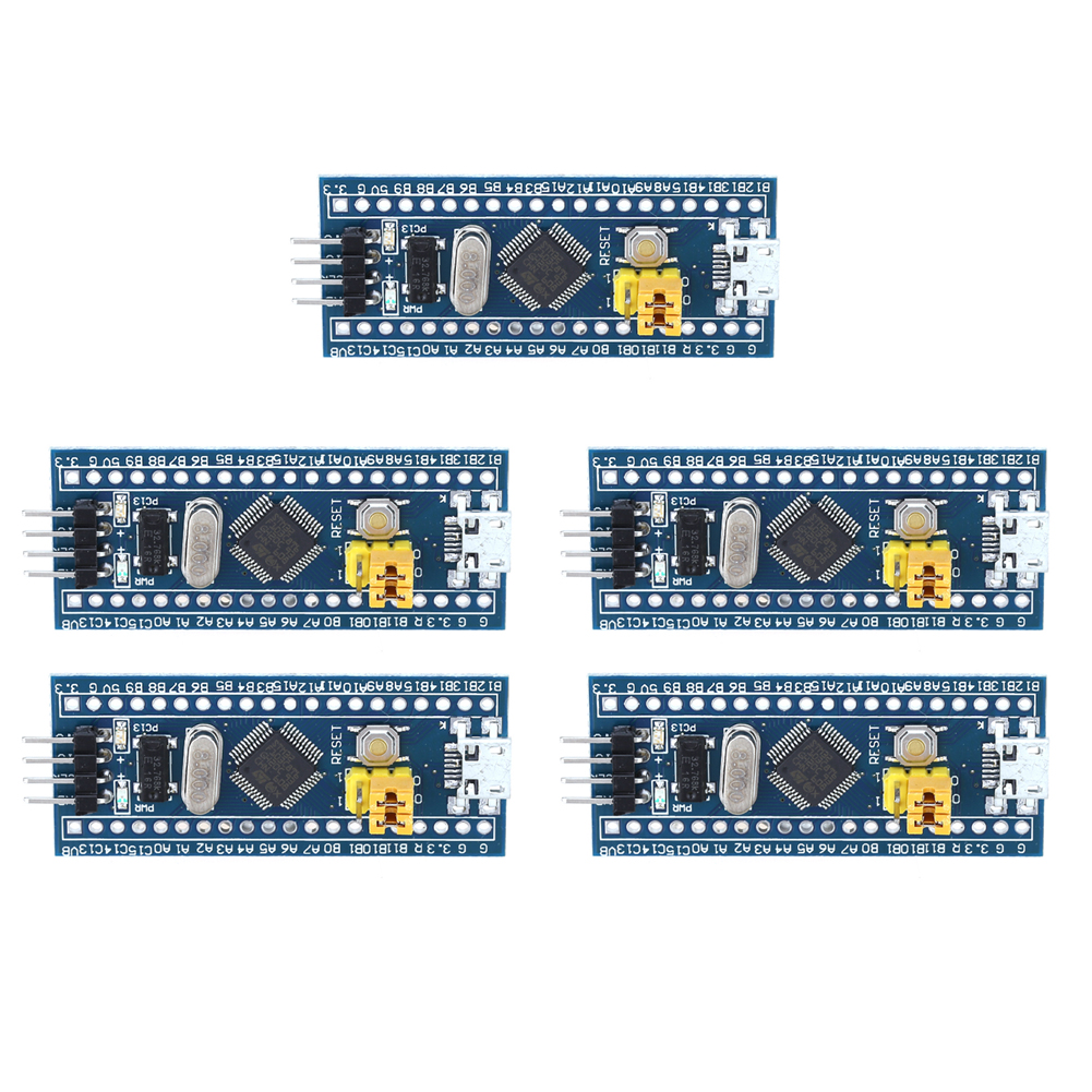 5Pcs STM32F103C8T6 ARM Minimum System Development Board Module for Arduino, 501 Original
5Pcs STM32F103C8T6 ARM Minimum System Development Board Module for Arduino, 501 Original