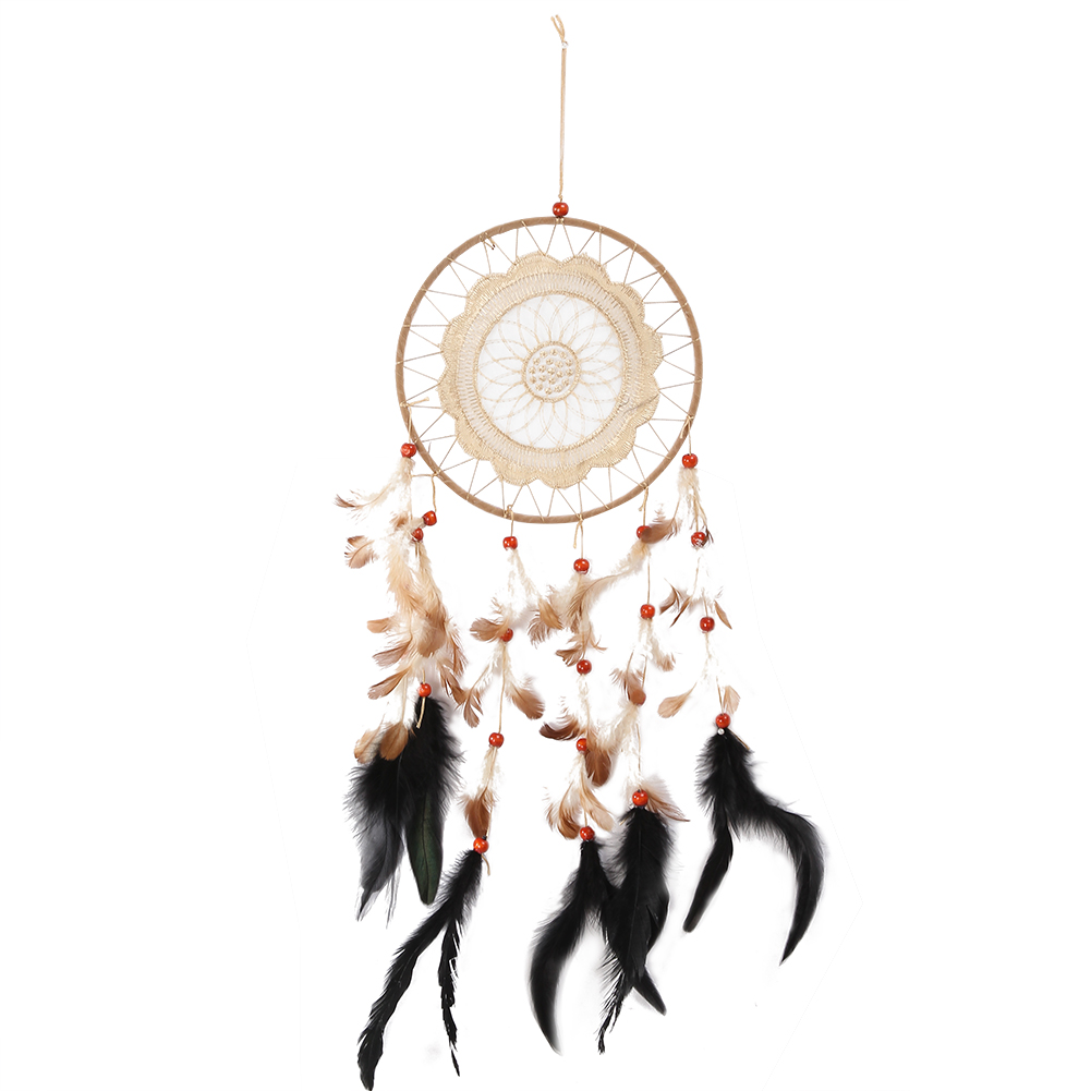 Lace Feather Dreamcatcher Handmade Wind Chimes Wall Ornament Room Decor, 501 Original
Lace Feather Dreamcatcher Handmade Wind Chimes Wall Ornament Room Decor, 501 Original