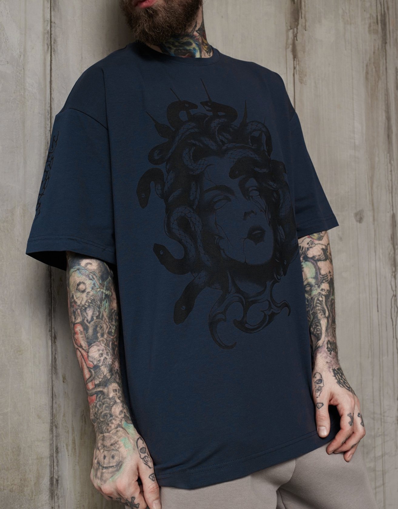 Snake Medusa T-shirt / TECHWEAR CLUB / Techwear